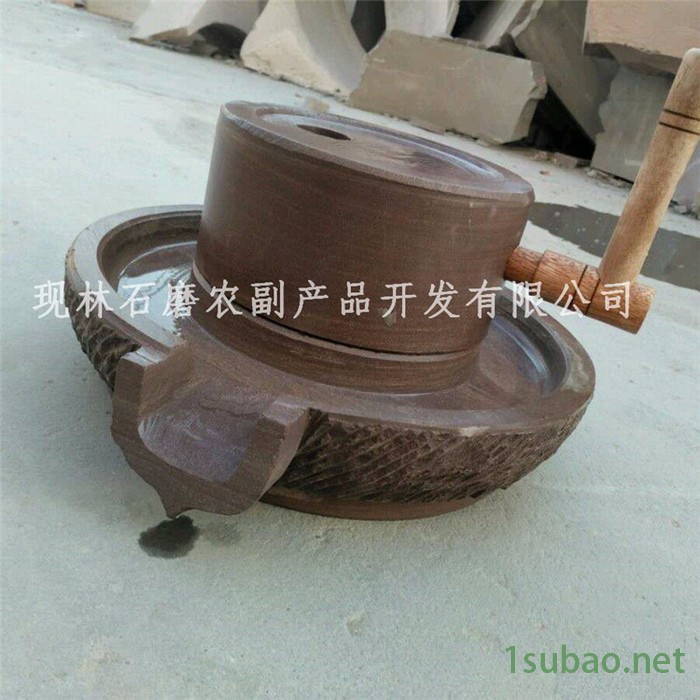电动石磨机肠粉石磨机，厂家定做香油石磨机 煎饼糊石磨机图6