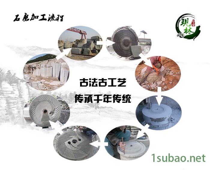 现林 ** 40小型电动豆浆石磨机 流动摊位煎饼糊石磨机 米浆肠粉石磨机 门店创业必备石磨机图6