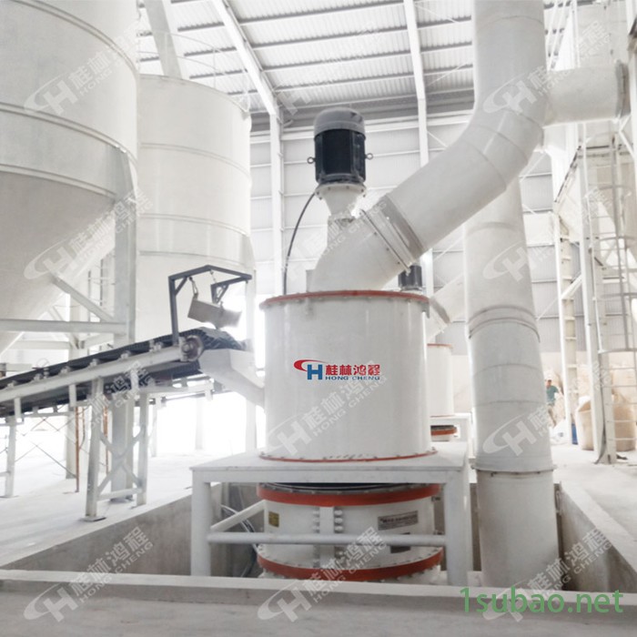 鸿程环辊超细磨粉机 灰钙粉超细磨粉机 1250目超细磨粉机图2