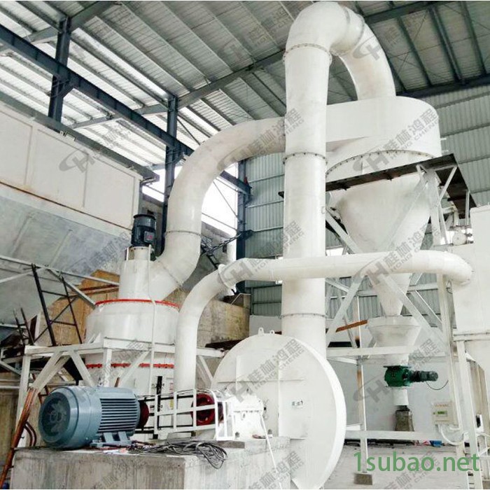 鸿程环辊超细磨粉机 灰钙粉超细磨粉机 1250目超细磨粉机图4