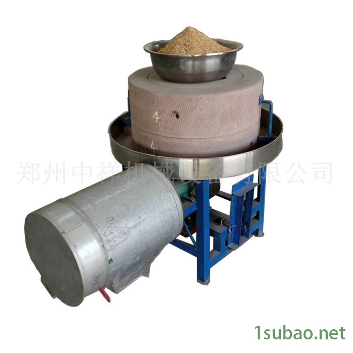 绿色健康传统工艺磨浆机 纯电动小型石磨机 粮油作坊面粉石磨机图3