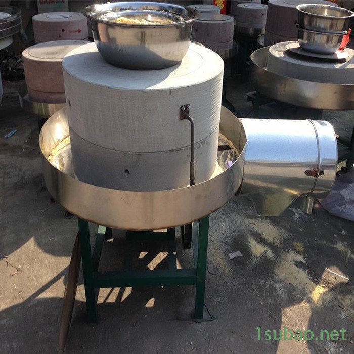 富德RL-50豆浆专用石磨机无添加面粉石磨机家用粗粮石磨面粉机玉米面加工电动石磨机图3