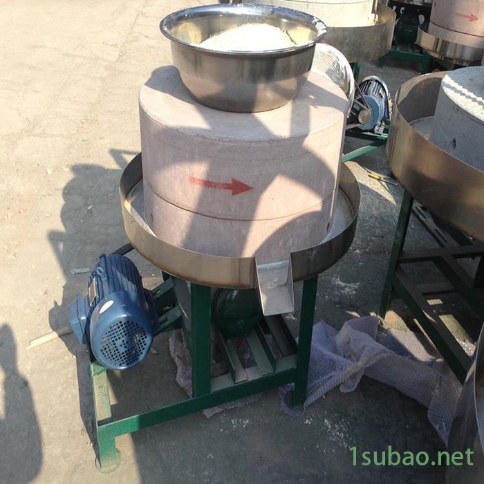 富德RL-50豆浆专用石磨机无添加面粉石磨机家用粗粮石磨面粉机玉米面加工电动石磨机图6