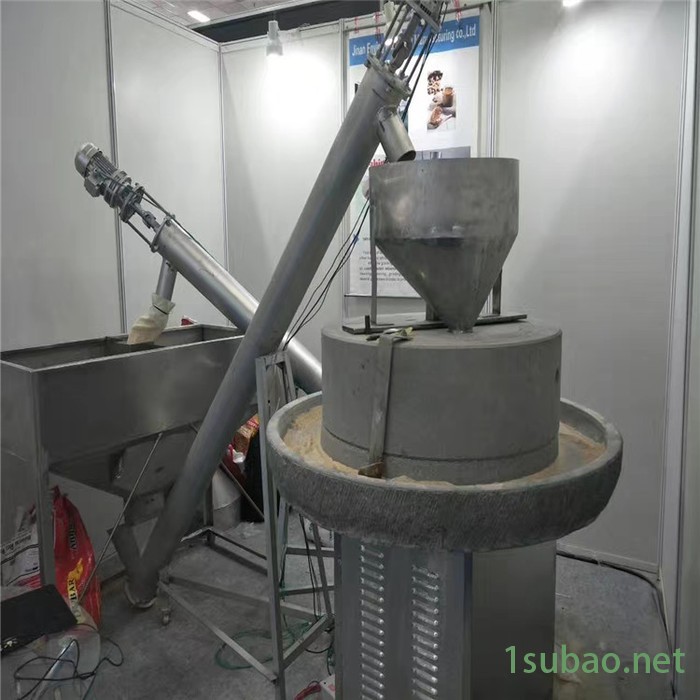 面粉石磨机 现林电动石碾小米机成套石磨面粉加工设备新型面粉石磨机械生产厂家图4