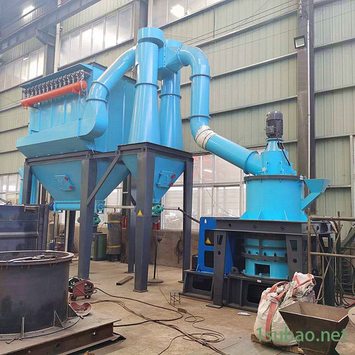 佰沃重工金刚石超细磨粉机 800目铁矿石磨粉机工作原理 高压环辊磨粉机厂家图2