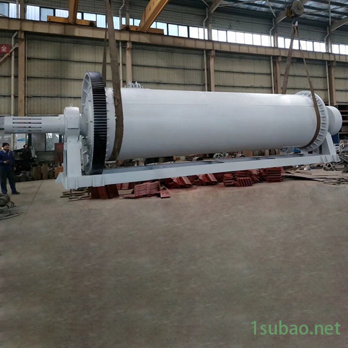 邦隆1830X6400玻璃磨粉机 连续式陶瓷干式球磨机 卧式节能型球磨机图6