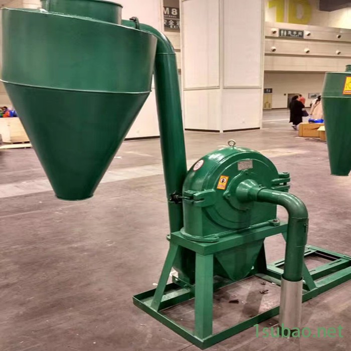 泰丰家用小型谷物粉碎机 大型饲料齿盘粉碎机 多功能稻谷磨粉机图5