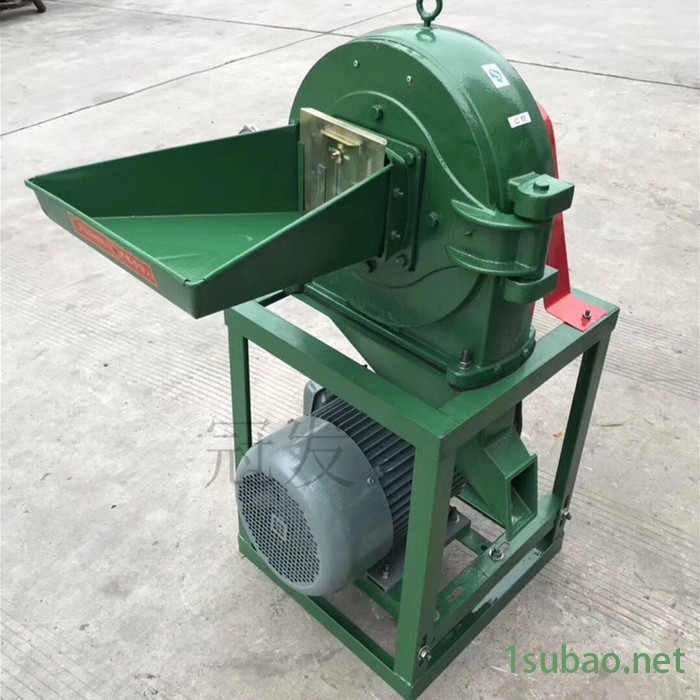 冠发 多功能粮食磨粉机 小麦面粉加工机 家用小型卧式磨面机图6