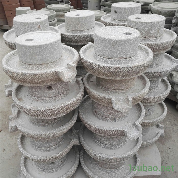 家用豆浆豆腐机石磨肠粉机芝麻酱机电动磨米浆豆腐石磨机 手摇小石磨米粉石磨机图4