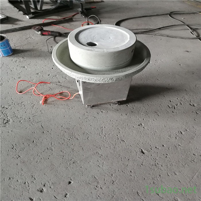 家用豆浆豆腐机石磨肠粉机芝麻酱机电动磨米浆豆腐石磨机 手摇小石磨米粉石磨机图5