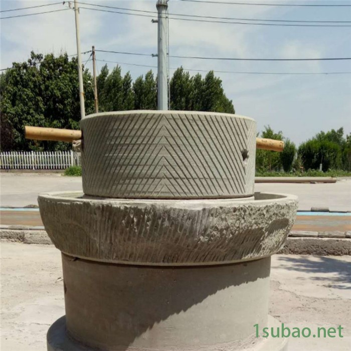 家用豆浆豆腐机石磨肠粉机芝麻酱机电动磨米浆豆腐石磨机 手摇小石磨米粉石磨机图6