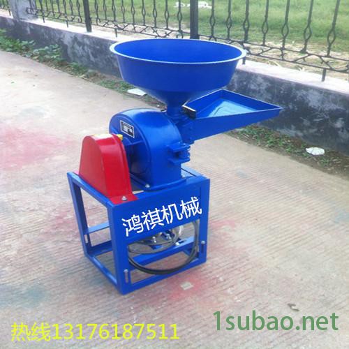 全自动玉米高粱粉碎机 家用型打面子机 超细磨粉机 百色图5