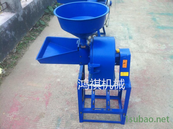 全自动玉米高粱粉碎机 家用型打面子机 超细磨粉机 百色图8