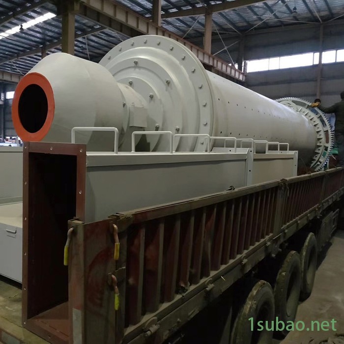 邦隆1200X4500连续式矿用湿式球磨机 石灰球磨机 白灰磨粉机图3