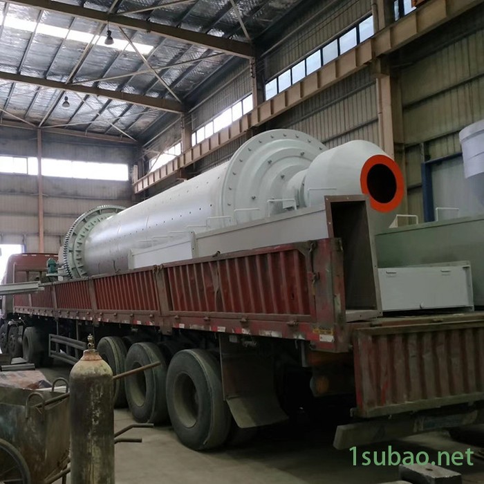 邦隆1200X4500连续式矿用湿式球磨机 石灰球磨机 白灰磨粉机图2