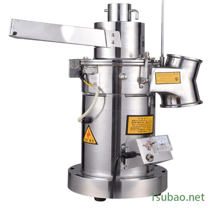 不锈钢小型磨粉机 超细电动中药材粉碎机促销图3