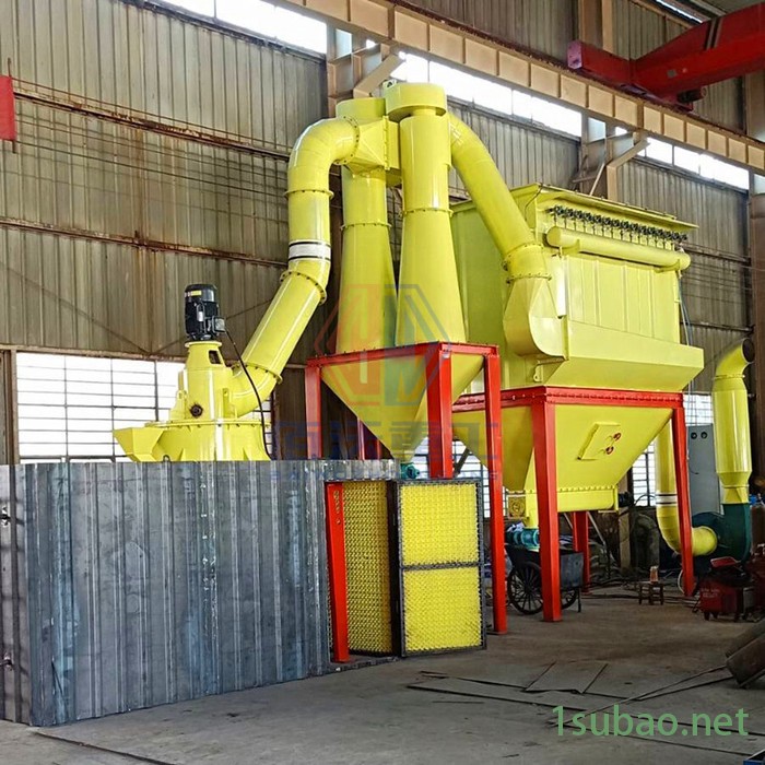 佰沃重工500目石英石立式超细磨粉机 小型石灰粉超细磨粉机厂家图5