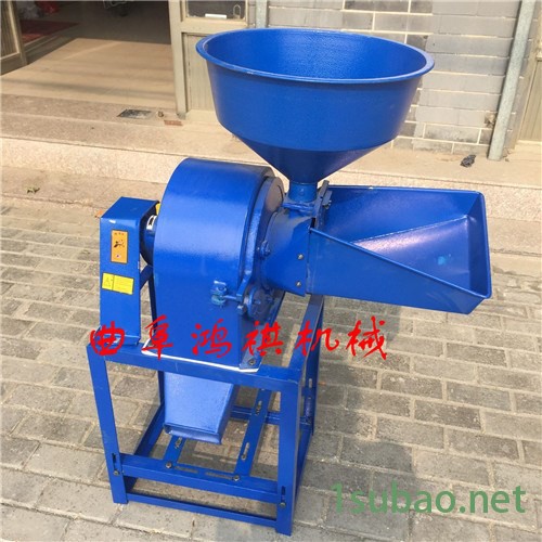 超细五谷杂粮磨粉机 全自动粮食磨面机 鸿祺 小型细面磨面机图4