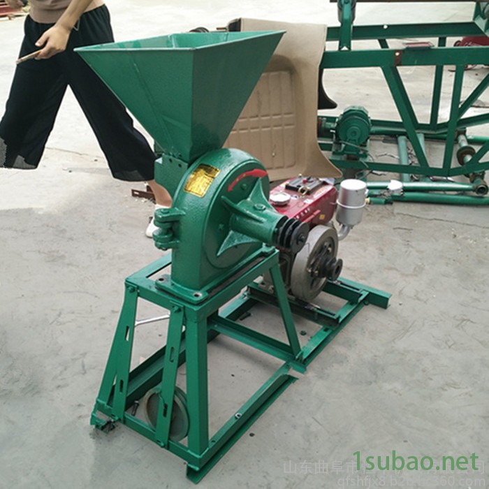恒丰 现货 玉米面超细磨粉机 小型商用 辣椒面机器 齿盘香料粉碎机图2