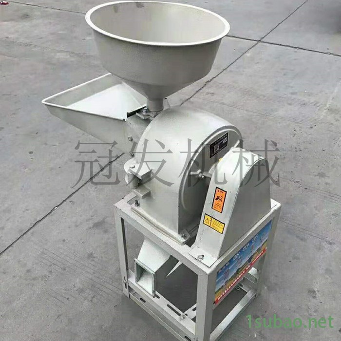 冠发多功能磨面机 小型去皮磨面机 磨坊好用磨粉机图2