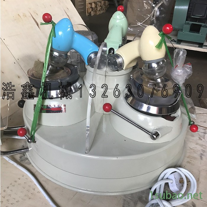 供应地质研究制样研磨机 XMP120*3干式磨粉机 玛瑙三头研磨机厂家图4