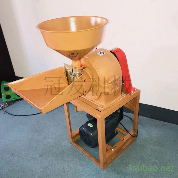 冠发 食品面包粉碎机 小型粮食去皮磨面机 超细五谷杂粮磨粉机图6