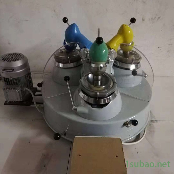 现货XPM120*3型实验室三头研磨机 玛瑙三头研磨机价格 化验室超细非金属磨粉机图4