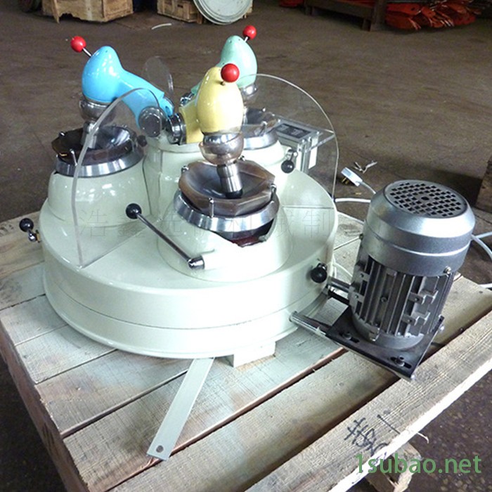 现货XPM120*3型实验室三头研磨机 玛瑙三头研磨机价格 化验室超细非金属磨粉机图2