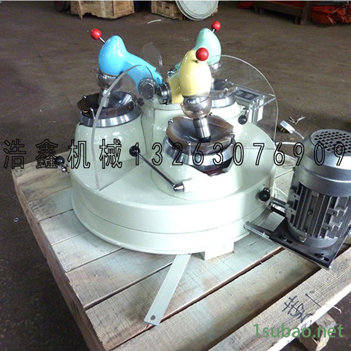 现货XPM120*3型实验室三头研磨机 玛瑙三头研磨机价格 化验室超细非金属磨粉机图5