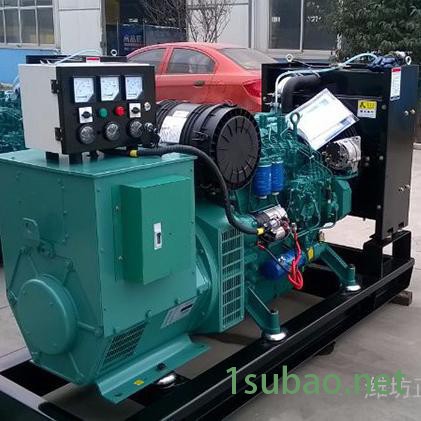 潍柴道依茨50KW柴油发电机组 矿石超细磨粉机专用50千瓦三相全铜发电机图2