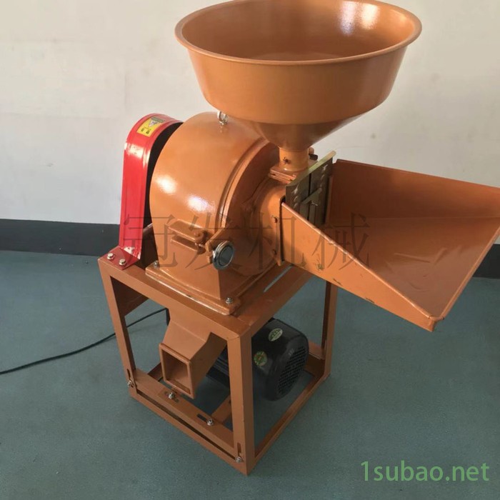 冠发小麦去麸皮磨面粉机 微型面粉类加工机面粉机 超细五谷杂粮磨粉机图2