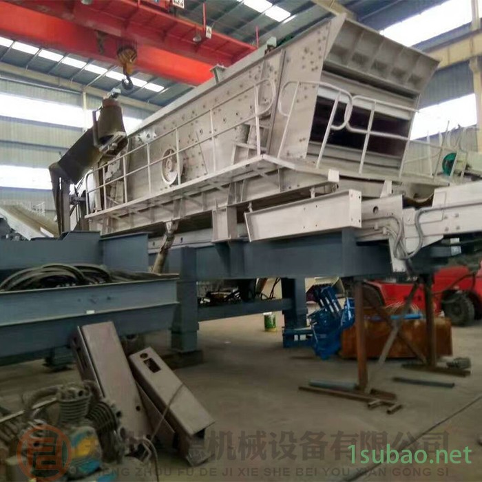 富德HX938HD80移动打石子制砂破碎多功能方箱式破碎机石英石制砂机小型锤式粉碎机磨粉机图4