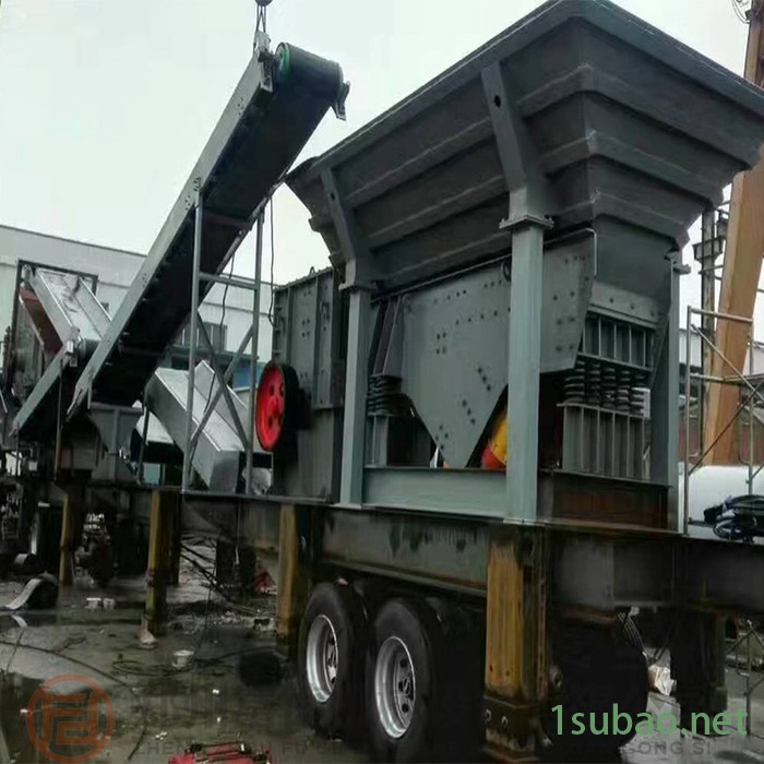 富德HX938HD80移动打石子制砂破碎多功能方箱式破碎机石英石制砂机小型锤式粉碎机磨粉机图5