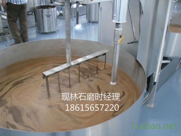 石磨香油机 芝麻酱小磨香油设备_**-现林石磨肠粉石磨粗粮石磨机,图3