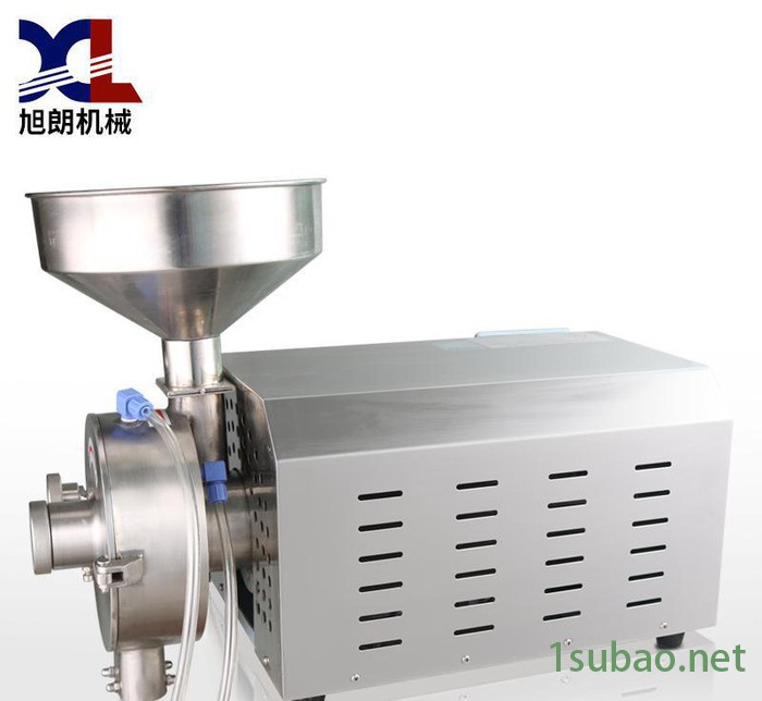 旭朗水冷式五谷杂粮磨粉机直销 低温五谷杂粮粉碎研磨机图3