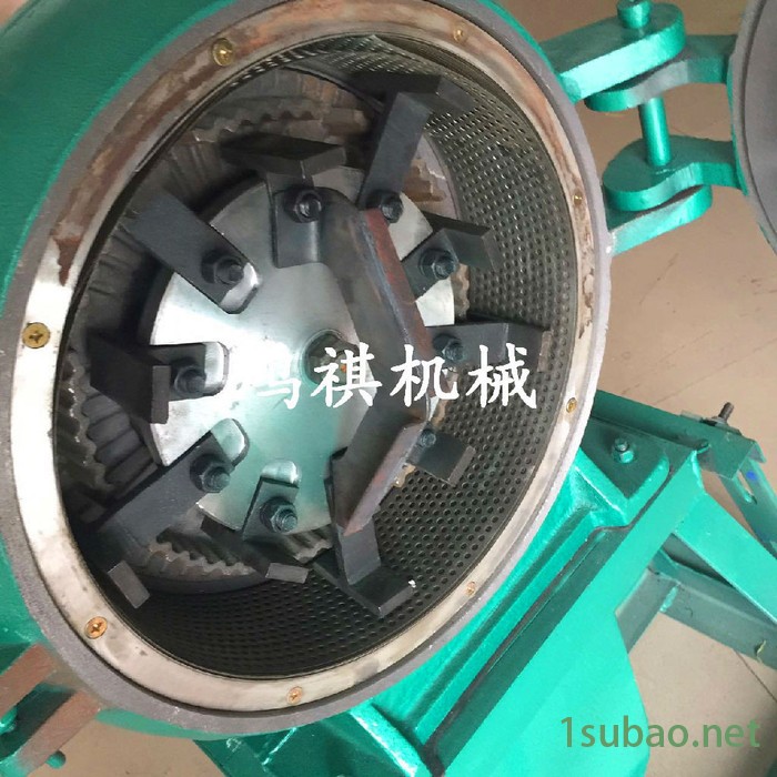 鸿祺磨面机 小麦粉专用设备 多功能谷子磨面机 小麦磨头磨粉机图7