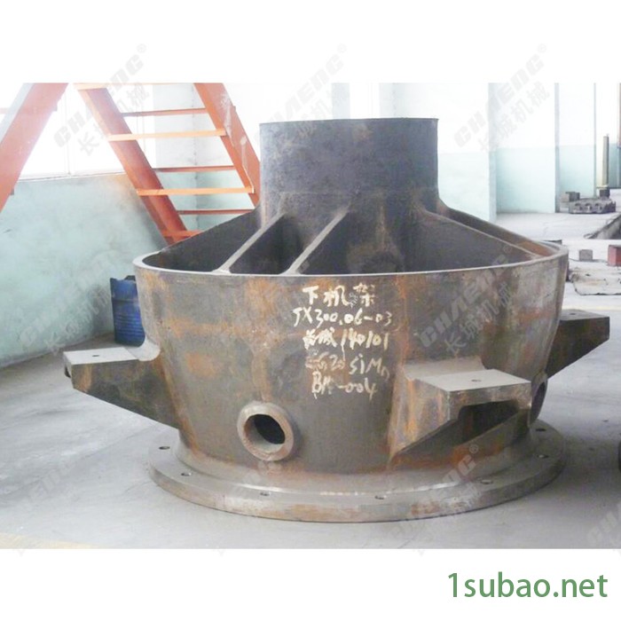 长城机械加工厂 供应各种型号磨粉机配件 鄂式磨粉机配件 圆锥磨粉机机架图2