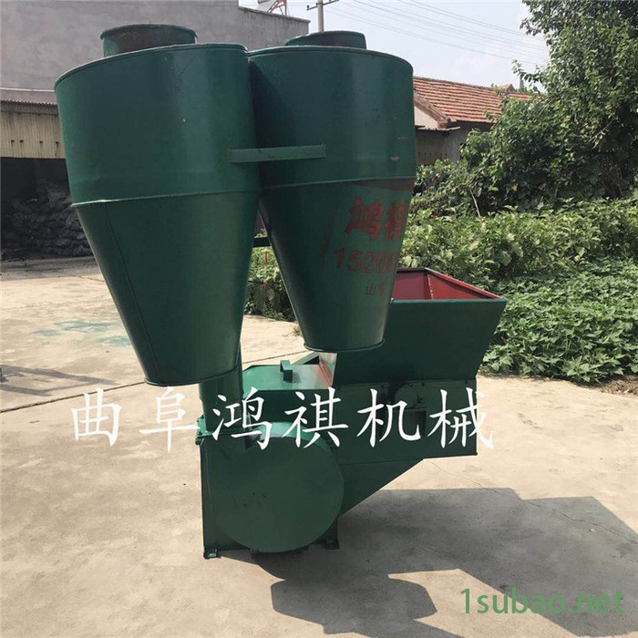 鸿祺自动进料芦苇粉碎机 自吸式中药粉碎磨粉机 多功能秸秆粉碎机图2