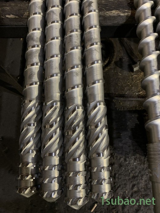 pvc螺杆与普通螺杆_色粉在螺杆表面_图6