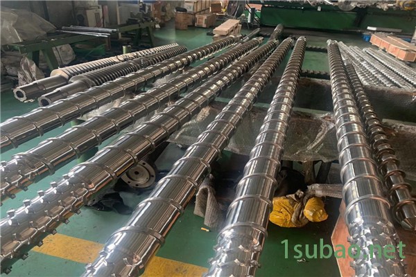 pvc螺杆与普通螺杆_色粉在螺杆表面_图3