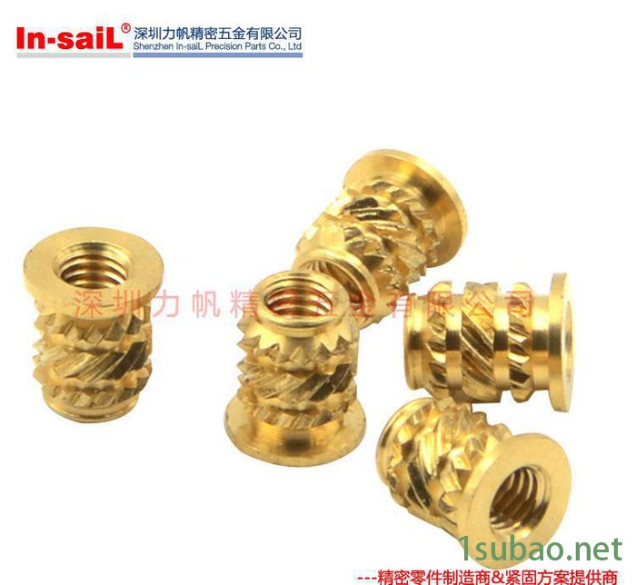 M1.0自动热熔机埋值对称型人字花热熔铜螺母深圳生产图2