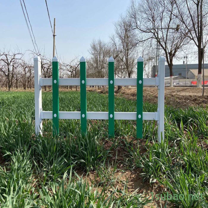 铁艺阳台栏杆 加胶工程塑粉 pvc塑料护栏绿化带 门头沟区恺嵘护栏围栏 价格图5