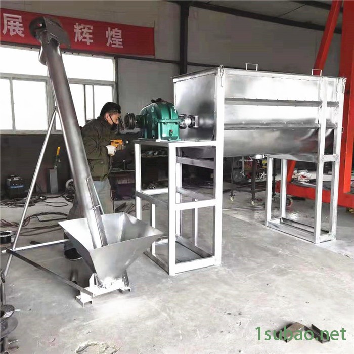 ** 腻子粉搅拌机 大小型化工粉体混合机 化工卧式粉体搅拌机 PVC粉体卧式搅拌图6