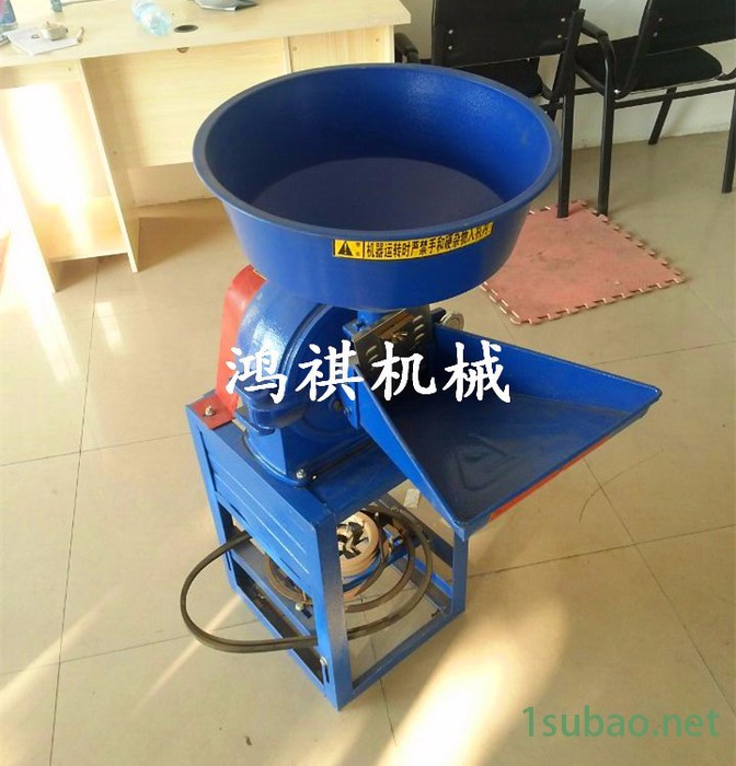 雷波县 玉米大豆谷物打粉机 家用磨面机 五谷杂粮齿爪式磨粉机图4