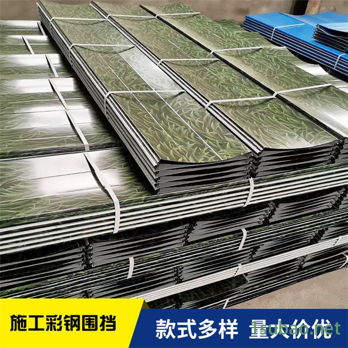 pvc活动围挡 加胶工程塑粉 恺嵘岩板围挡 沿海区防风防腐临时移动围挡 岩板围挡批发图6