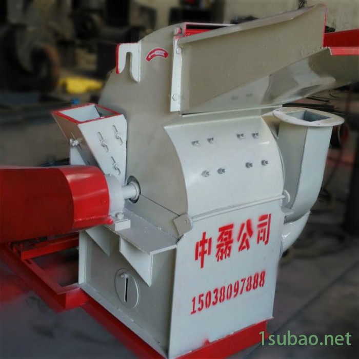 中磊 800型多功能木材粉碎机 双进料口粉碎机 木材粉碎机厂家 多功能破碎机图3