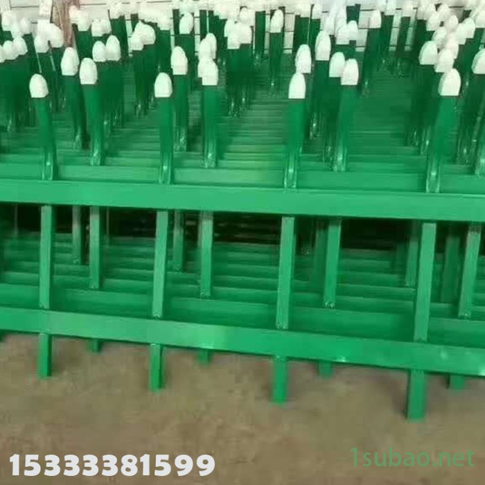恺嵘塑钢院墙护栏 好塑粉不开裂 pvc花园护栏围栏 新巴尔虎左旗 公园庭院花池围栏 公司图3