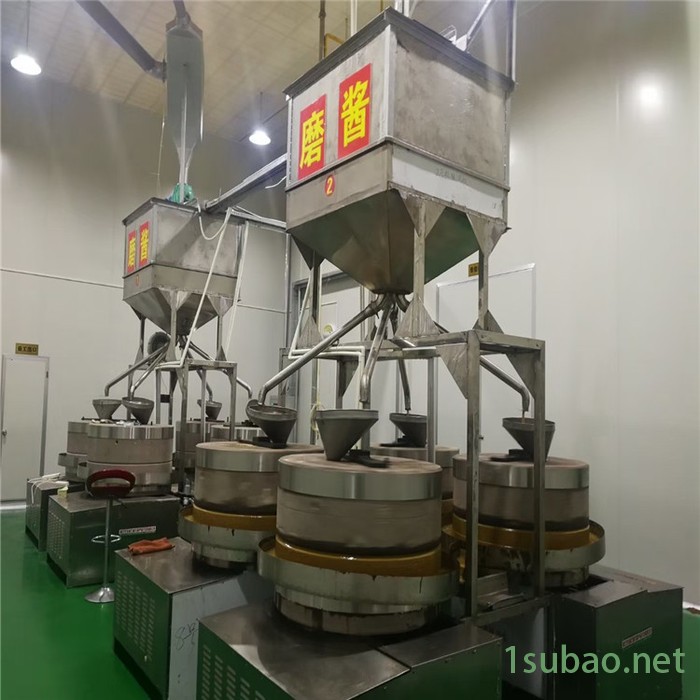 商用石磨 小磨香油石磨机 芝麻酱石磨 花生酱石磨 五谷杂粮磨粉机 电动石磨 自动投料机 全自动石磨机图3