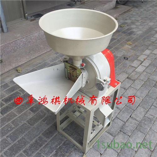 大豆药材高粱玉米饲料粉碎机多功能小型电动粉碎磨面机 多功能齿爪式粉碎机图2