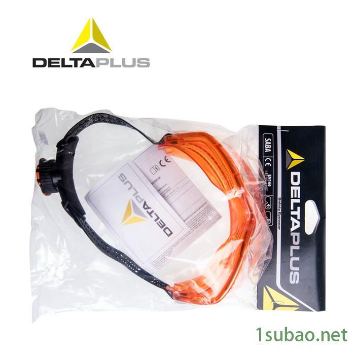 DELTA/代尔塔101157防化护目镜 PVC框架 PC镜片 防雾 防刮擦 防冲击 有效防护粉尘与液体飞溅危害图2